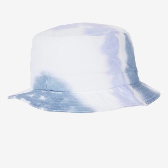 Adidas Womens Colorwash Bucket Hat Watercolor Tie Dye Blue Violet - Picture 3 of 6